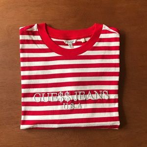 Asap Rocky Guess “Red” Striped Waldo